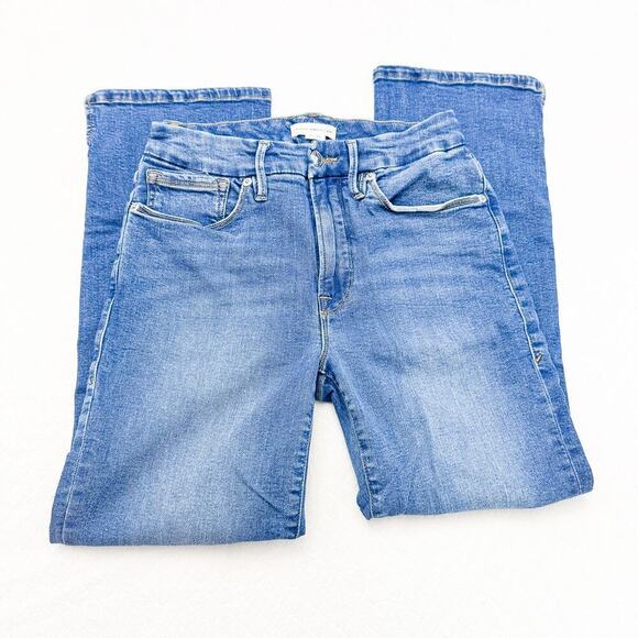 Good American Ankle Straight Leg Denim Jeans Size 4 / 27 GPSTSR873T - Picture 7 of 9